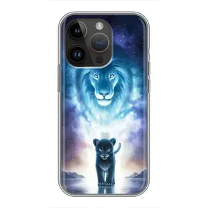 Чехол со Львом для iPhone 14 Pro (VPrint) (Маленький лев)