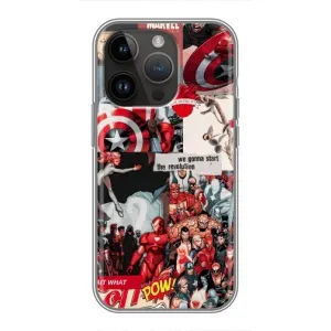 Чохол з принтом «Марвел Комикс» для iPhone 14 Pro