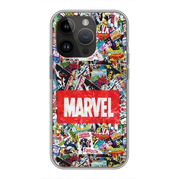 Чохол з принтом «Марвел комікси» для iPhone 14 Pro