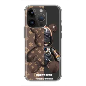 Крутые Чехлы Луи Виттон для iPhone 14 Pro (AlphaPrint) (Медведь Луи Витон)