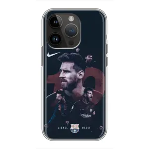 Чехлы Месси для iPhone 14 Pro (AlphaPrint) (Месси 10)