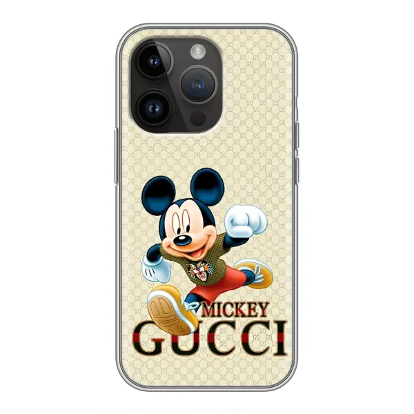 Чехол с принтом «Mikki Gucci» для iPhone 14 Pro