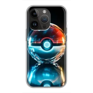 Чехол с Пикачу на iPhone 14 Pro (Мяч Пикачу)