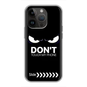 Чохол з принтом «Не чипай телефон» для iPhone 14 Pro