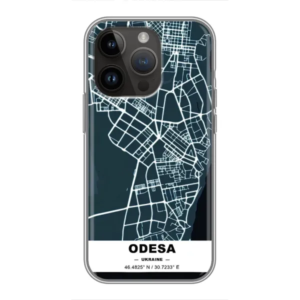 Чехол с принтом «Одесса» для iPhone 14 Pro