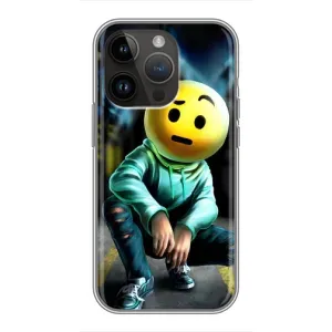 Чохол з принтом «Хлопець смайл» для iPhone 14 Pro