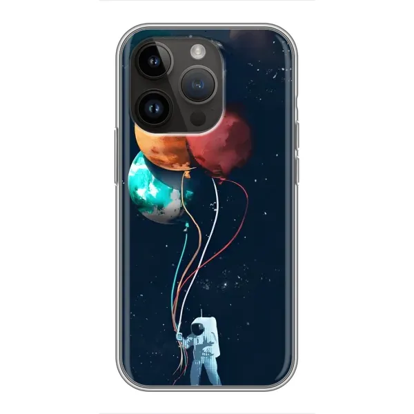 Чехол с принтом «Планеты шарики» для iPhone 14 Pro