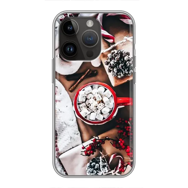 Чехол с принтом «Рождественская атмосфера» для iPhone 14 Pro