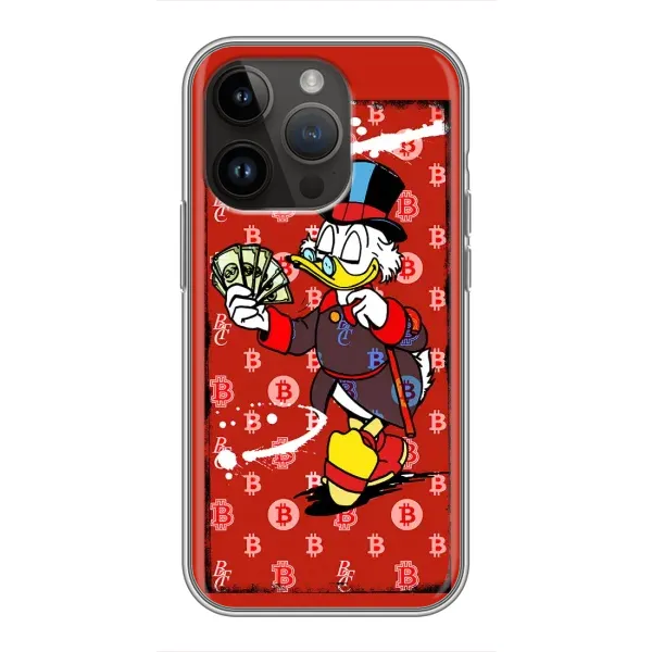 Чехол с принтом «Scrooge MagDag» для iPhone 14 Pro