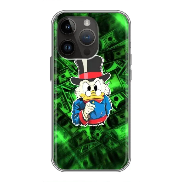 Чехол с принтом «Скрудж МакДак» для iPhone 14 Pro