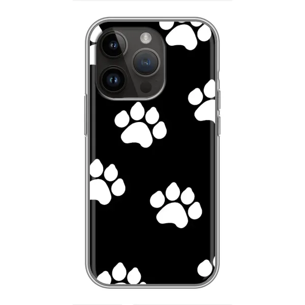 Чохол з принтом «Сліди собаки» для iPhone 14 Pro