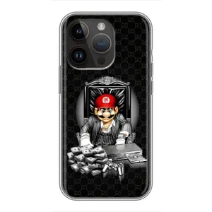 Чохол з принтом «Супер Маріо» для iPhone 14 Pro
