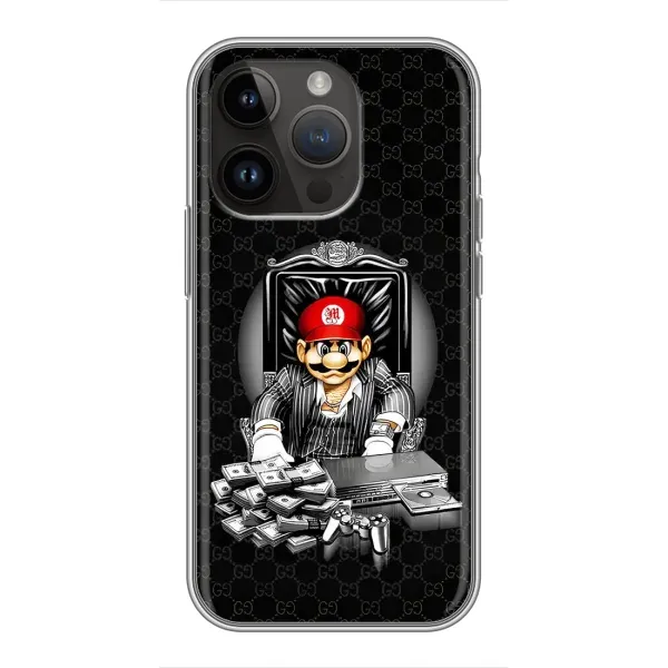 Чохол з принтом «Супер Маріо» для iPhone 14 Pro