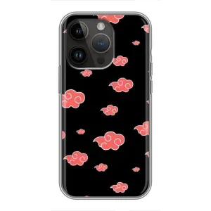 Чехлы Персонажи Аниме Наруто для iPhone 14 Pro (AlphaPrint) (Тучки Аниме)
