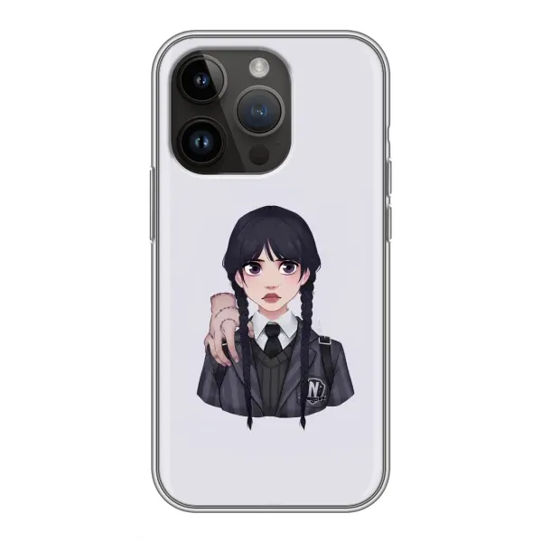 Чохол з принтом «Венздей і Річ» для iPhone 14 Pro