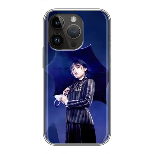 Чохол з принтом «Венздей з парасолькою» для iPhone 14 Pro