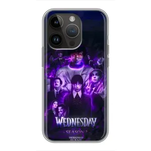 Чехол с дизайном Венздей 2 на iPhone 14 Pro