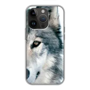 Чохол з принтом «Вовк» для iPhone 14 Pro