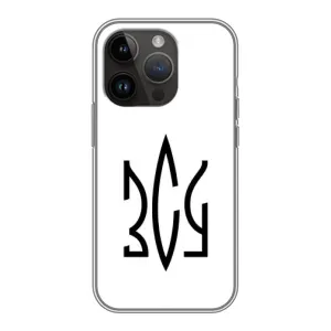 Чехлы для iPhone 14 Pro Укр. Символика (AlphaPrint) (ЗСУ герб)