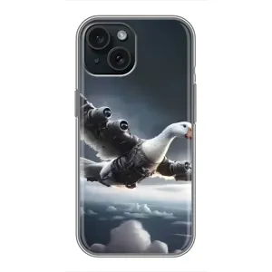 Чохол з мемом Тралалело тралала на iPhone 14 (Бомбардіні гусіні)