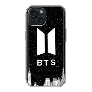 Чохли BTS для iPhone 14 (AlphaPrint) (БТС Лого)