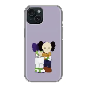 Чохли для iPhone 14 - Bearbrick Louis Vuitton (PREMIUMPrint) (Дружба Беарбрік)