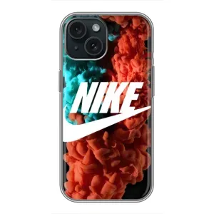 Чохол для iPhone 14 - з принтом Найк (AlphaPrint) (Димчастий найк)