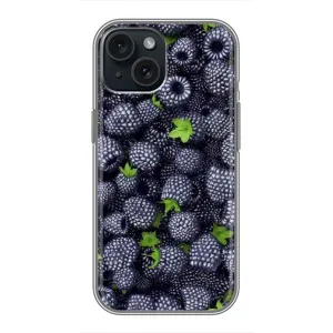 Чохли з фруктами для iPhone 14 (VPrint) (Ожина)