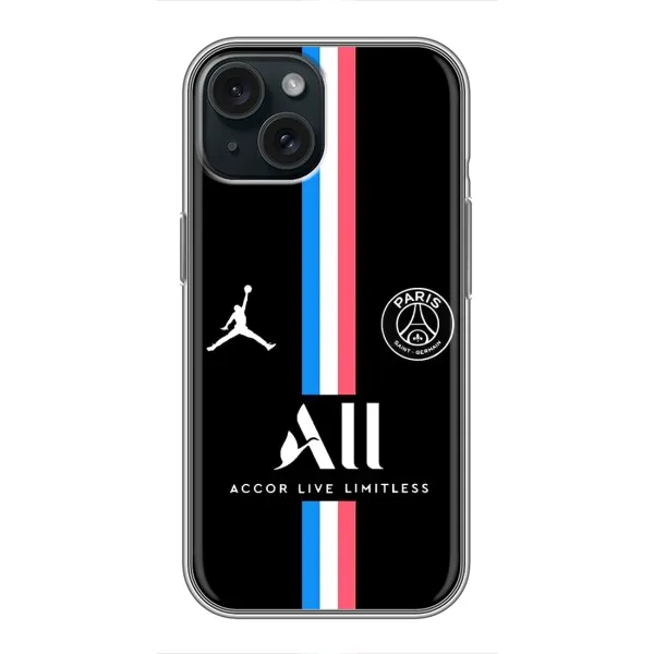 Чохол з принтом «футболка ПСЖ» для iPhone 14