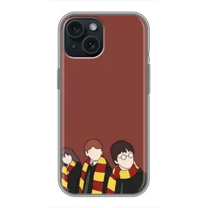 Чохли з Гаррі Поттером для iPhone 14 (AlphaPrint) (Гарі з друзями)
