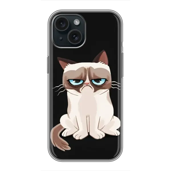 Чехол с принтом «Грустный кот» для iPhone 14 Чехол с принтом «Грустный кот» для iPhone 14