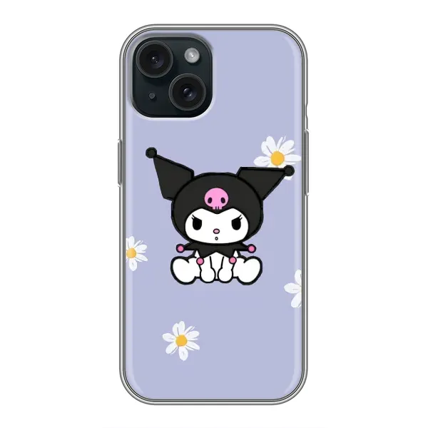 Чехол с принтом «Куроми в цветах» для iPhone 14