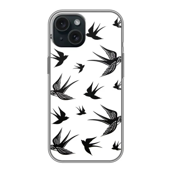 Чохол з принтом «Ластівки» для iPhone 14
