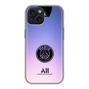 Чохли PSG для iPhone 14 (AlphaPrint) (лого PSG)
