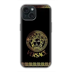 Чохли VERSACE для Епл 14 (PREMIUMPrint) (Logo Versace)
