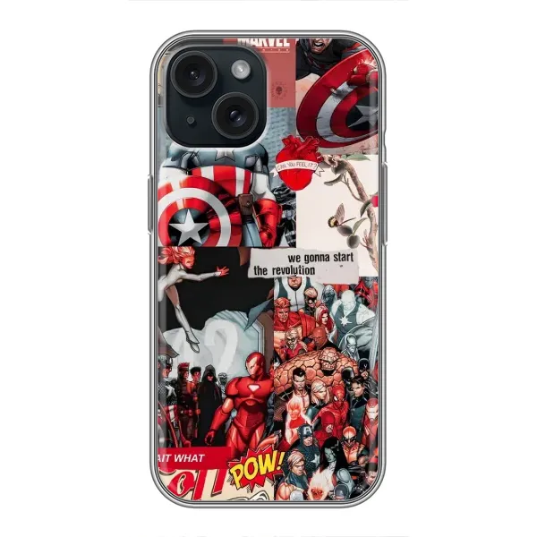 Чехол с принтом «Марвел Комикс» для iPhone 14