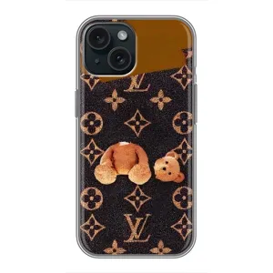 Бренднові Чохли для iPhone 14 - (PREMIUMPrint) (Ведмедик без голови)