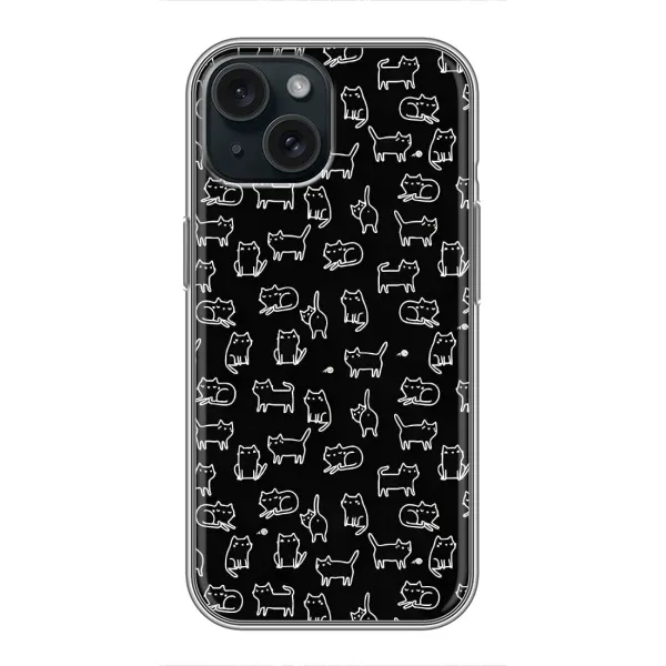 Чехол с принтом «Меленькие котики» для iPhone 14 Чехол с принтом «Меленькие котики» для iPhone 14