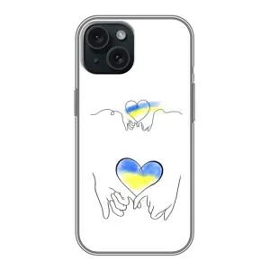 Чохол для Патріота України iPhone 14 - (AlphaPrint) (Мир Україні)