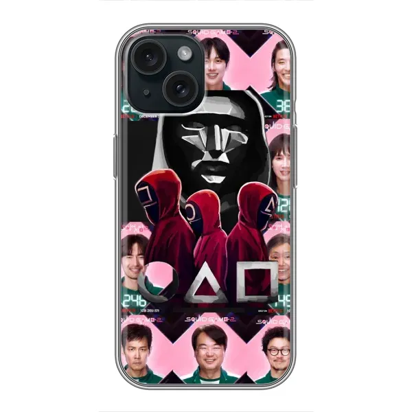 Чохол з принтом «Учасники Гра кальмара» для iPhone 14 Чохол з принтом «Учасники Гра кальмара» для iPhone 14