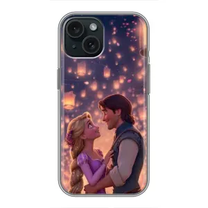 Чохол Рапунцель для iPhone 14 (Принцеса та принц)