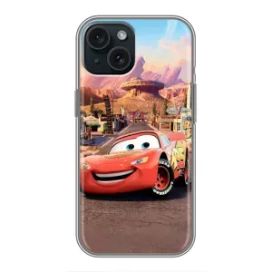 Силіконовий чохол Маквін для iPhone 14 (Радіаторний Спрінгс Маквін)