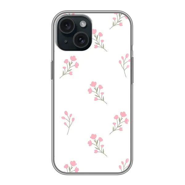 Чехол с принтом «Розовые цветы» для iPhone 14 Чехол с принтом «Розовые цветы» для iPhone 14