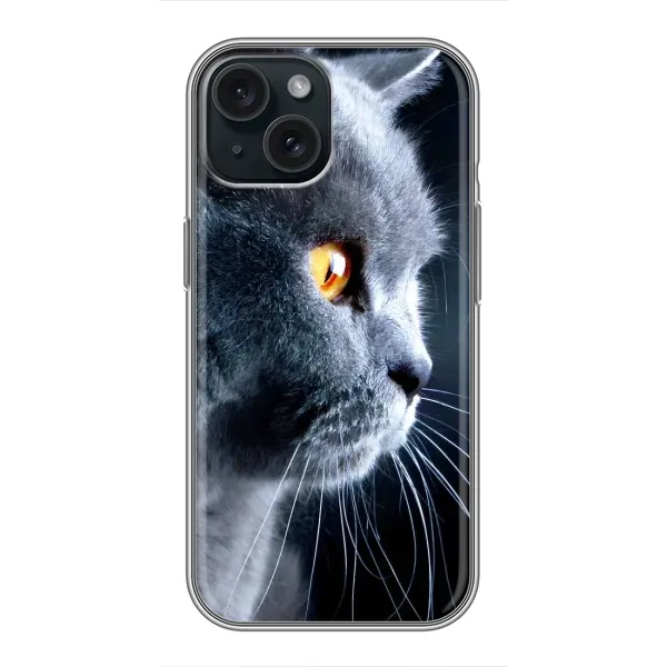 Чохол з принтом «Сірий Кіт» для iPhone 14