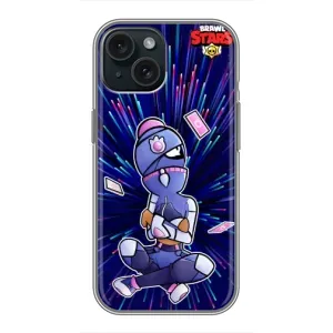 Чехлы Brawl Stars для iPhone 14 (AlphaPrint) (Тара)