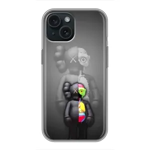 Чохли для iPhone 14 - Bearbrick Louis Vuitton (PREMIUMPrint) (Тіло Bearbrick)