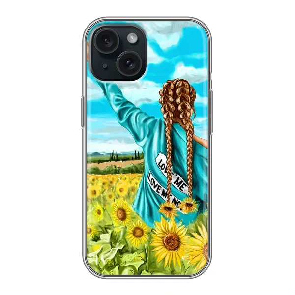 Чехол с принтом «Украиночка» для iPhone 14