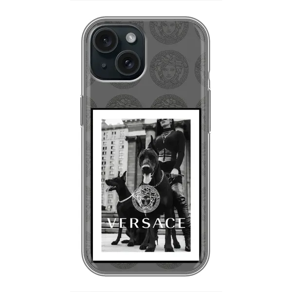 Чохол з принтом «Версаче» для iPhone 14