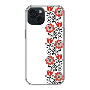 Чохол для Патріота України iPhone 14 - (AlphaPrint) (Яскрава вишиванка)