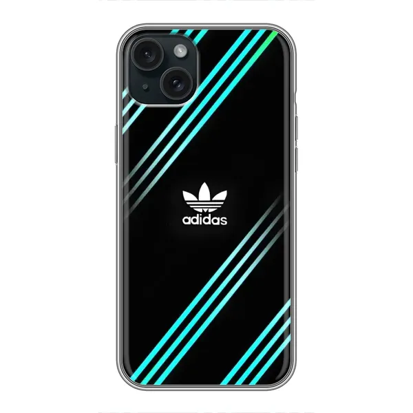 Чехол с принтом «Адидас с полосами» для iPhone 14 Plus